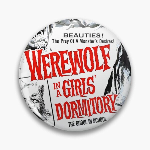 Item preview, Werewolf in a Girls Dormitory Movie Poster designed and sold by ArchimedesPrime.