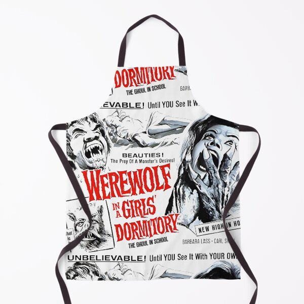 Item preview, Werewolf in a Girls Dormitory Movie Poster designed and sold by ArchimedesPrime.