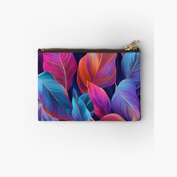 Item preview, Fantasy Tropical Island Leaves In Exotic Caribbean Colors designed and sold by DEC02.