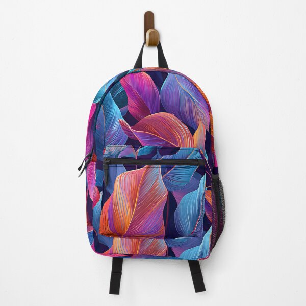 Item preview, Fantasy Tropical Island Leaves In Exotic Caribbean Colors designed and sold by DEC02.