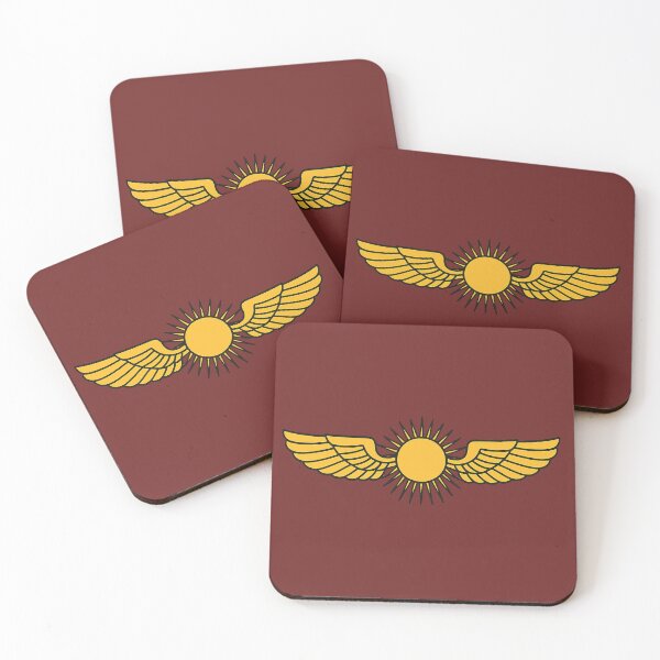 Item preview, Winged Sun Symbol – Ancient Egyptian Protection Emblem designed and sold by Queen Cleopatra.