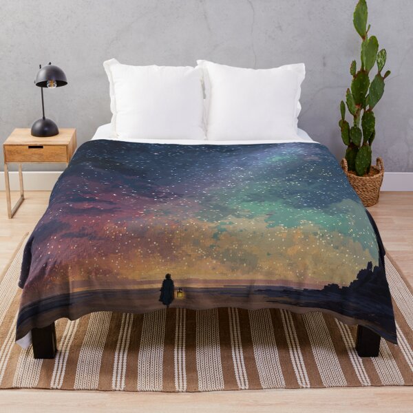 Item preview, Traveler Under the Cosmic Sky Pixel Art designed and sold by Rtymer.