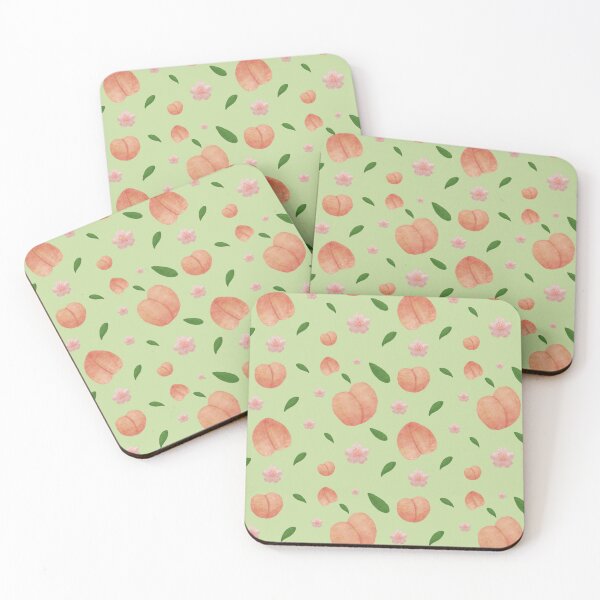 Item preview, Peaches Pattern designed and sold by JMPrintsandPatterns.