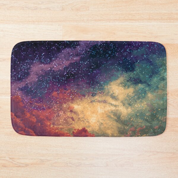 Item preview, Traveler Under the Cosmic Sky Pixel Art designed and sold by Rtymer.