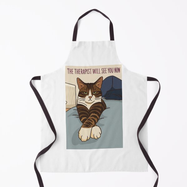 Item preview, The Therapist Will See You Now designed and sold by BooksMyCatsStol.