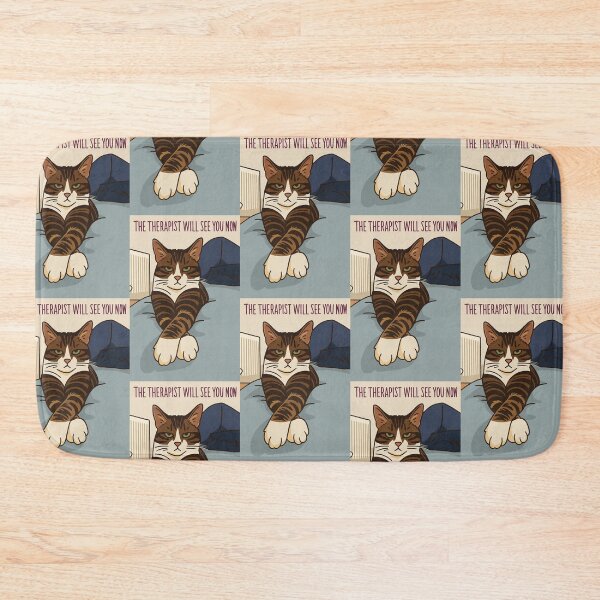Item preview, The Therapist Will See You Now designed and sold by BooksMyCatsStol.