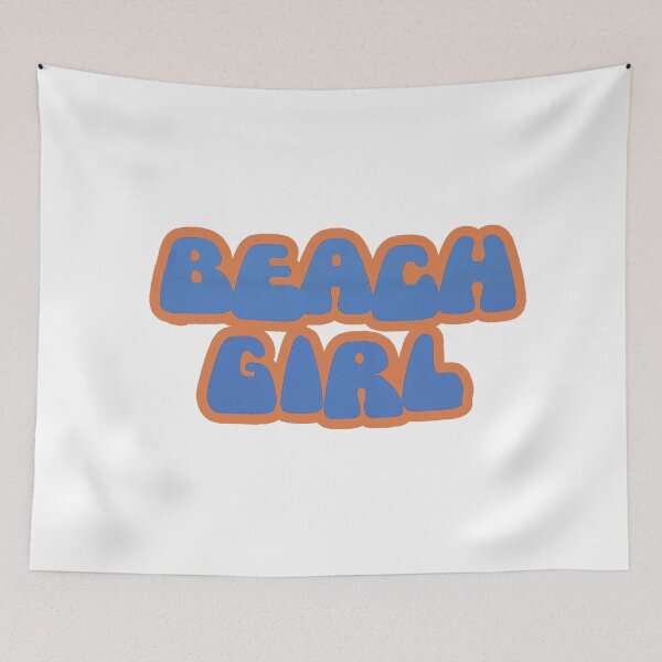 Item preview, Vintage Beach Girl designed and sold by QuayTradingCo.