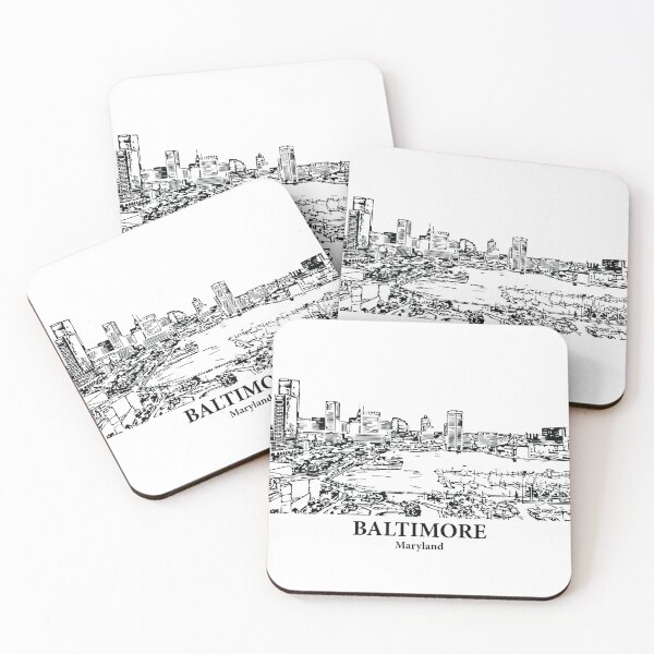 Item preview, Baltimore - Maryland designed and sold by Lakeric Cityscapes.