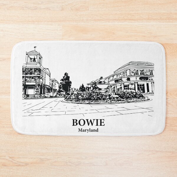 Artikelvorschau, Bowie - Maryland entworfen und verkauft von Lakeric Cityscapes.