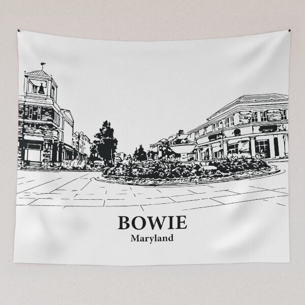 Artikelvorschau, Bowie - Maryland entworfen und verkauft von Lakeric Cityscapes.