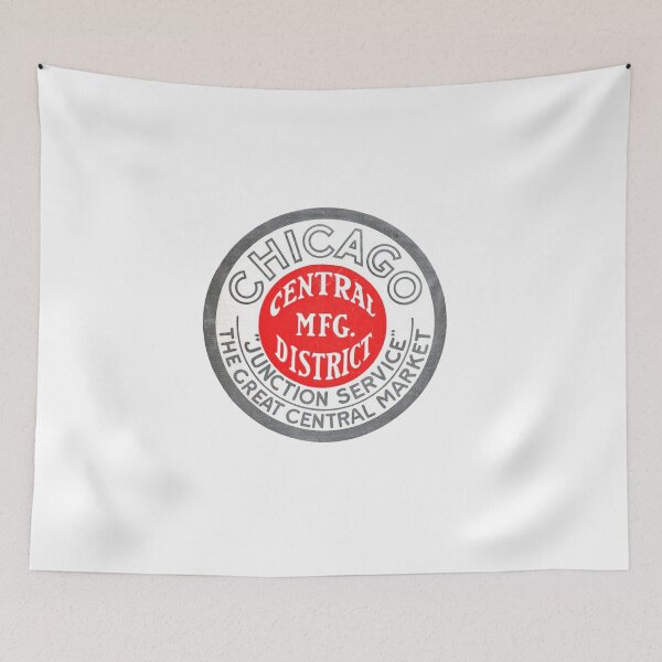 Item preview, Vintage Chicago Manufacturing District - The Great Central Market - Junction Service - Chicago, Illinois designed and sold by QuayTradingCo.