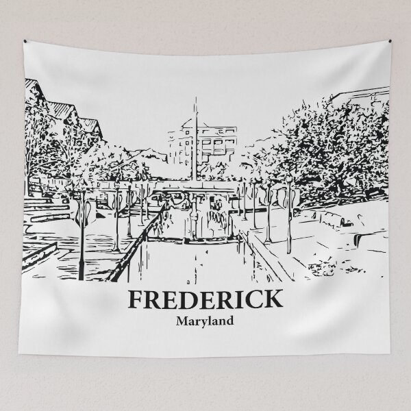 Item preview, Frederick - Maryland designed and sold by Lakeric Cityscapes.