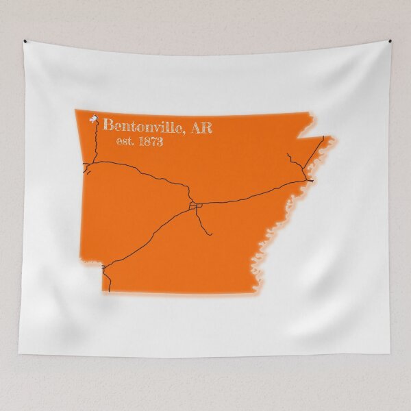 Item preview, Bentonville, AR [Orange] designed and sold by PhilbonianDezin.