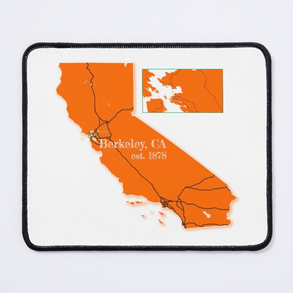Item preview, Berkeley, CA [Orange] designed and sold by PhilbonianDezin.