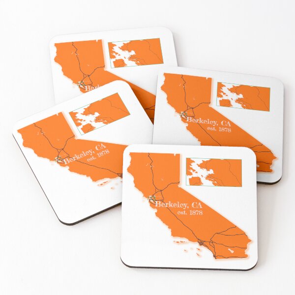 Item preview, Berkeley, CA [Orange] designed and sold by PhilbonianDezin.