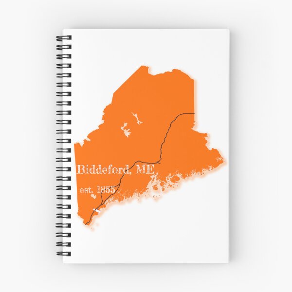 Item preview, Biddeford, ME [Orange] designed and sold by PhilbonianDezin.