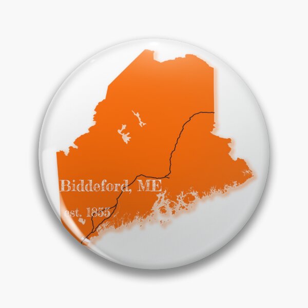 Item preview, Biddeford, ME [Orange] designed and sold by PhilbonianDezin.