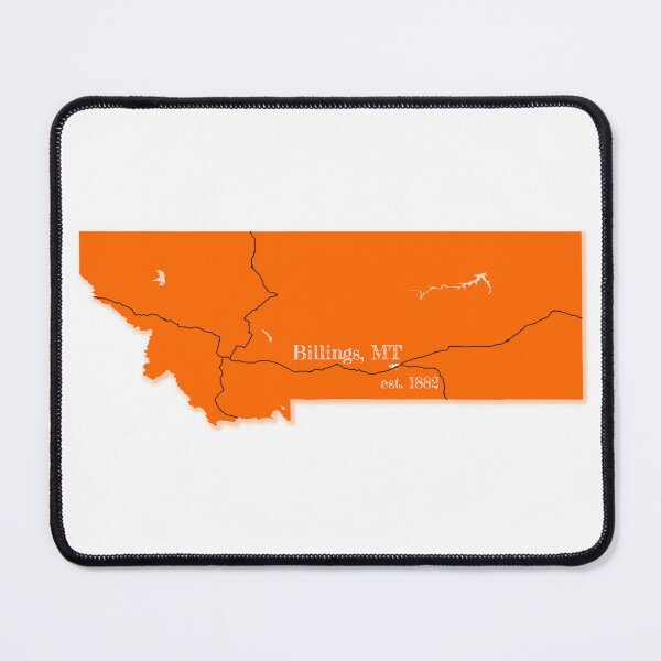 Item preview, Billings, MT [Orange] designed and sold by PhilbonianDezin.