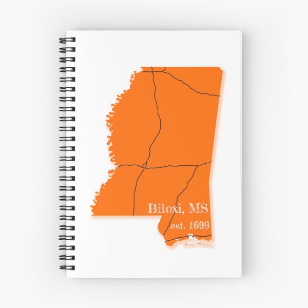 Item preview, Biloxi, MS [Orange] designed and sold by PhilbonianDezin.