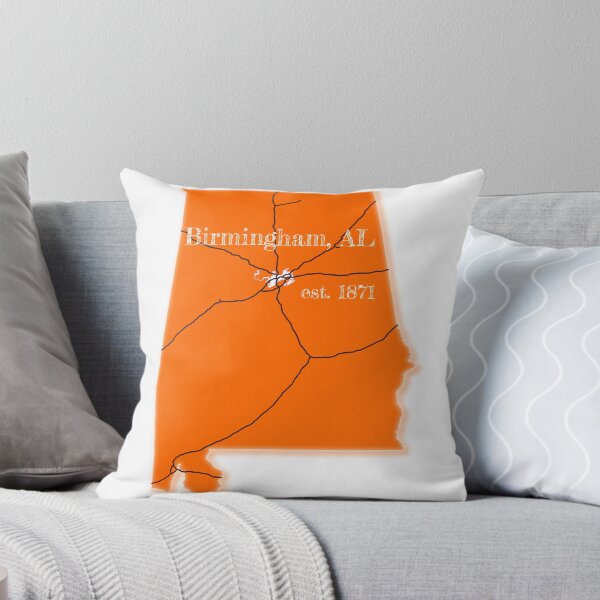 Item preview, Birmingham, AL [Orange] designed and sold by PhilbonianDezin.