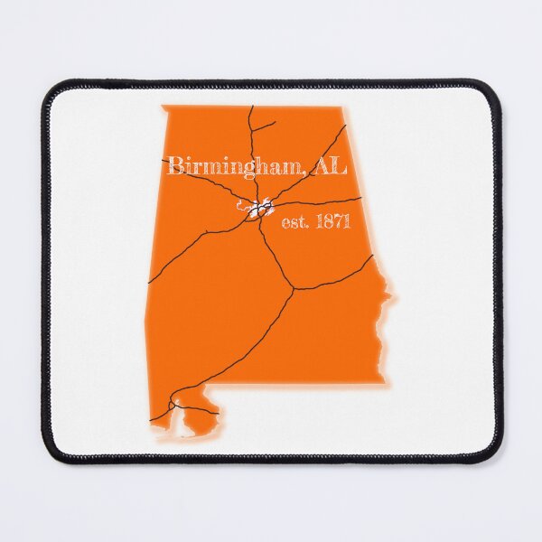 Item preview, Birmingham, AL [Orange] designed and sold by PhilbonianDezin.