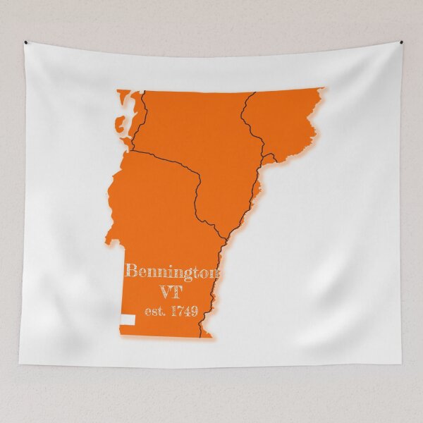 Item preview, Bennington, VT [Orange] designed and sold by PhilbonianDezin.