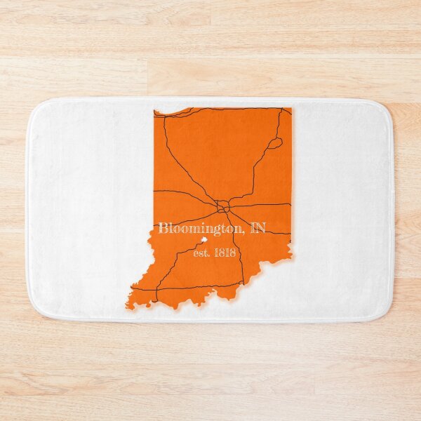 Item preview, Bloomington, IN [Orange] designed and sold by PhilbonianDezin.
