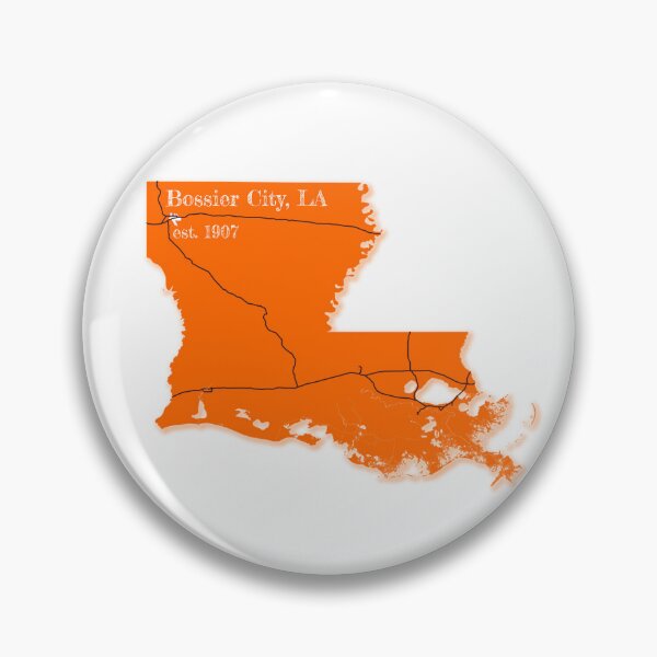 Item preview, Bossier City, LA [Orange] designed and sold by PhilbonianDezin.