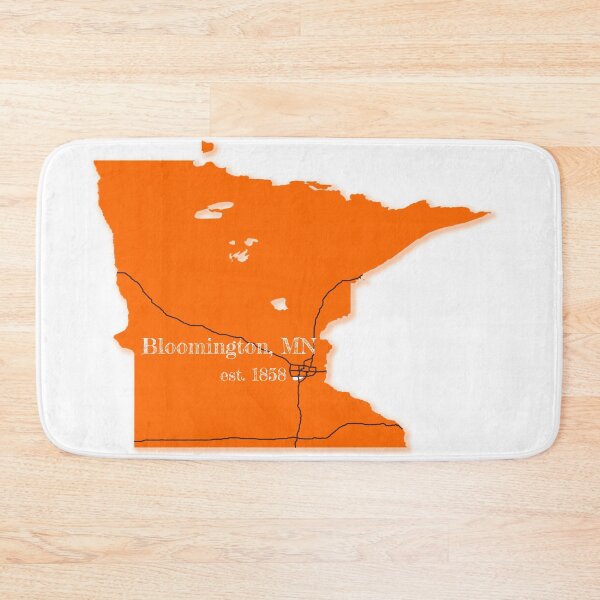 Item preview, Bloomington, MN [Orange] designed and sold by PhilbonianDezin.