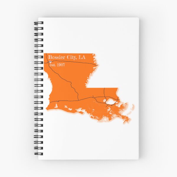 Item preview, Bossier City, LA [Orange] designed and sold by PhilbonianDezin.