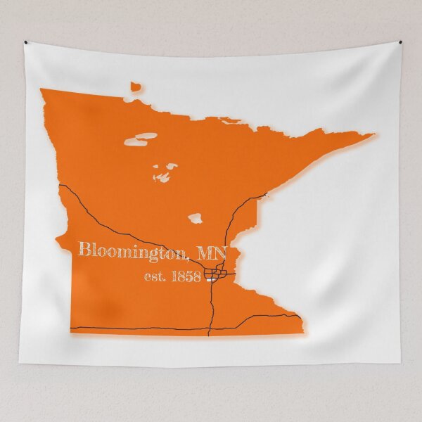 Item preview, Bloomington, MN [Orange] designed and sold by PhilbonianDezin.
