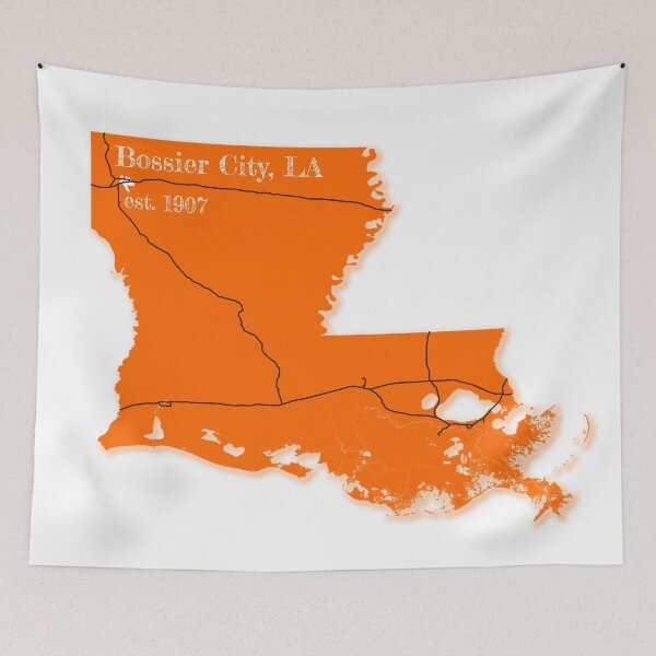 Item preview, Bossier City, LA [Orange] designed and sold by PhilbonianDezin.
