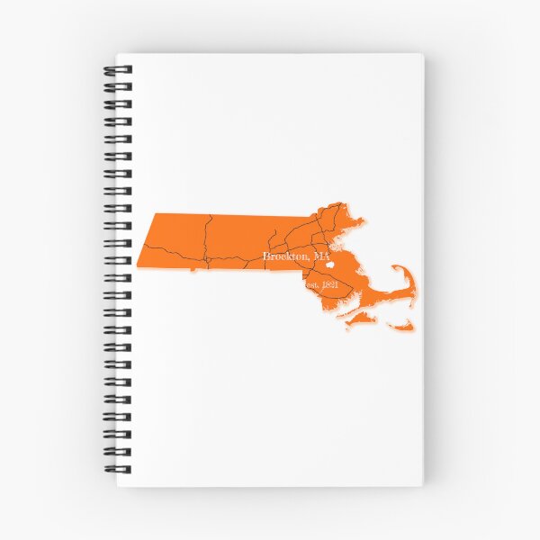 Item preview, Brockton, MA [Orange] designed and sold by PhilbonianDezin.