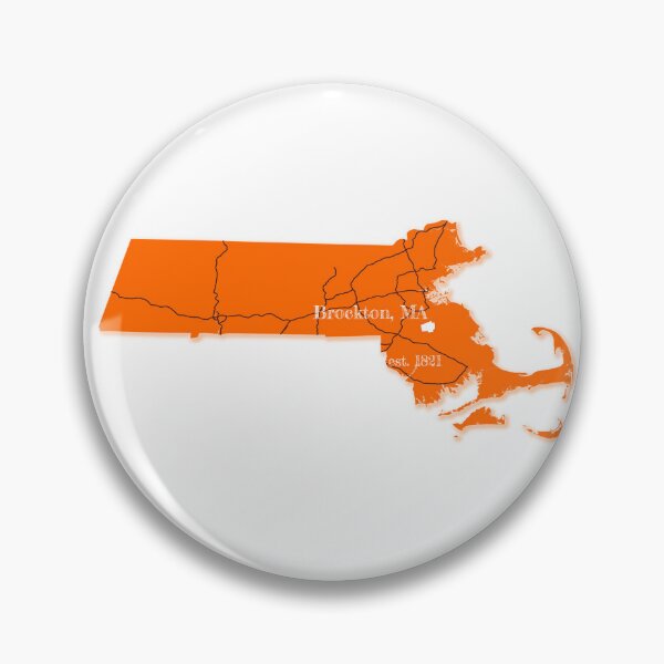 Item preview, Brockton, MA [Orange] designed and sold by PhilbonianDezin.