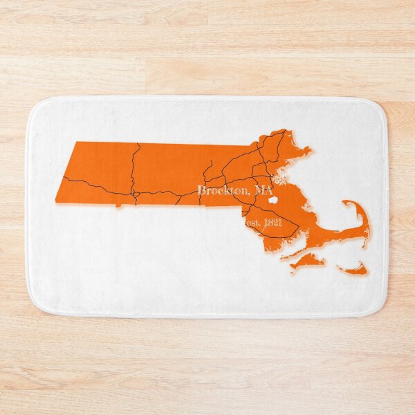 Item preview, Brockton, MA [Orange] designed and sold by PhilbonianDezin.