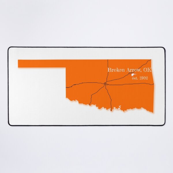Item preview, Broken Arrow, OK [Orange] designed and sold by PhilbonianDezin.