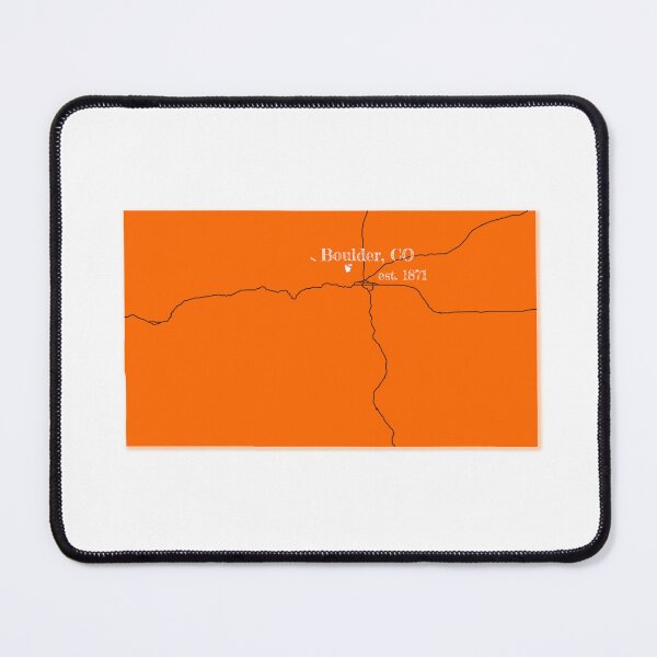 Item preview, Boulder, CO [Orange] designed and sold by PhilbonianDezin.