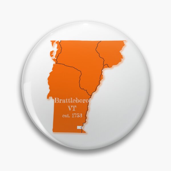 Item preview, Brattleboro, VT [Orange] designed and sold by PhilbonianDezin.
