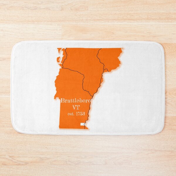 Item preview, Brattleboro, VT [Orange] designed and sold by PhilbonianDezin.