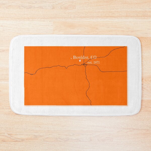 Item preview, Boulder, CO [Orange] designed and sold by PhilbonianDezin.