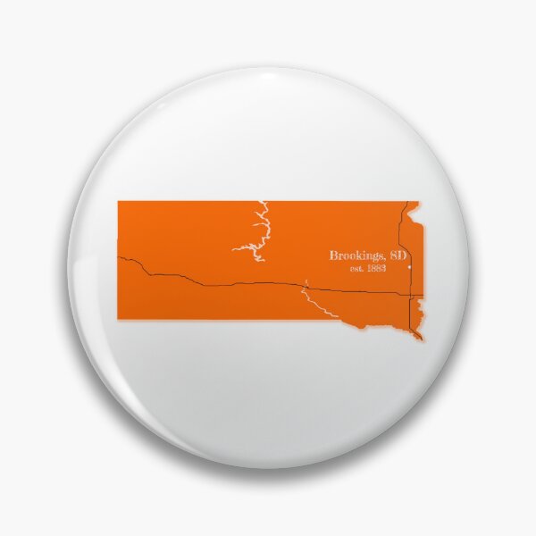 Item preview, Brookings, SD [Orange] designed and sold by PhilbonianDezin.