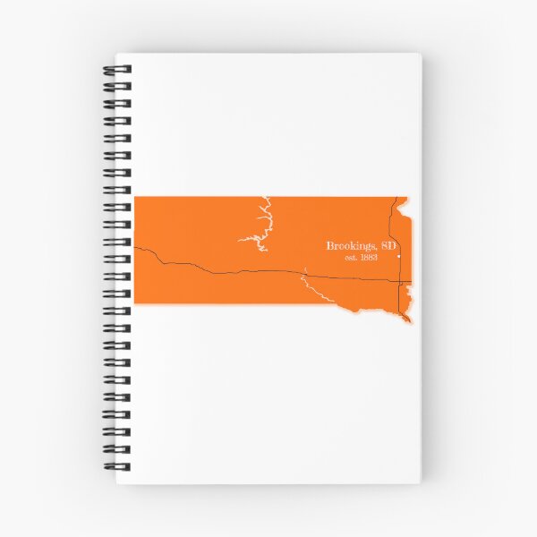 Item preview, Brookings, SD [Orange] designed and sold by PhilbonianDezin.