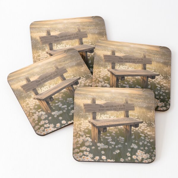 Item preview, You Are Allowed To Be Your Own Safe Place, Self Care Quote, Art Therapy designed and sold by MoMidoStore.