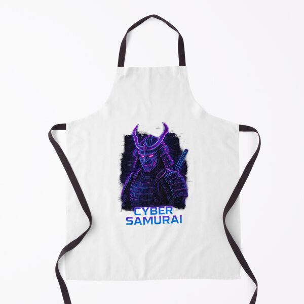 Item preview, Cyber Samurai – Neon Warrior designed and sold by ustylelab.