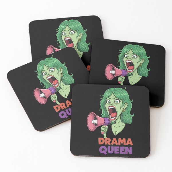 Item preview, Funny halloween Drama Queen Funny Banshee Halloween Cartoon designed and sold by Uglyandcute.