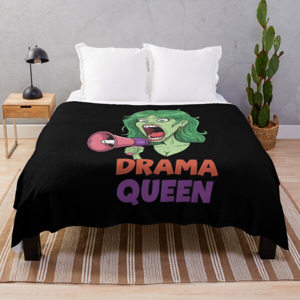 Item preview, Funny halloween Drama Queen Funny Banshee Halloween Cartoon designed and sold by Uglyandcute.