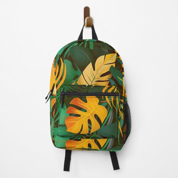 Item preview, Lush Green And Golden Palm Leaves Exotic Art designed and sold by DEC02.