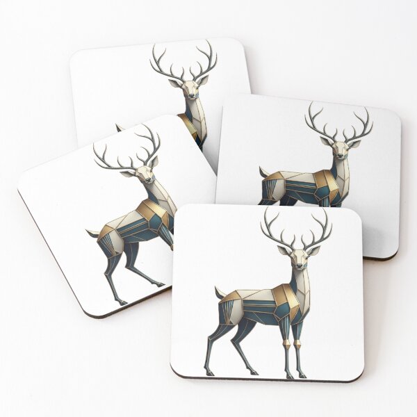 Item preview, Reindeer art deco designed and sold by DanG8.