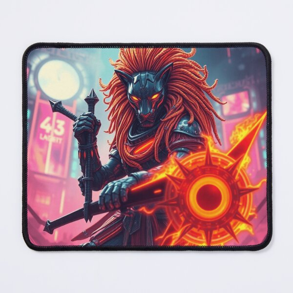 Item preview, Leo Cyberpunk Zodiac Guardian designed and sold by KaoticMindZ.