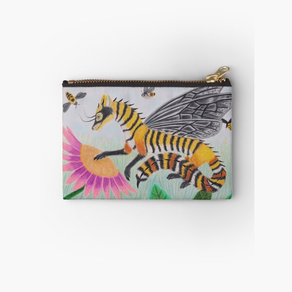 Item preview, Bumblebee dragon with a flower designed and sold by WolfRaven Creations.